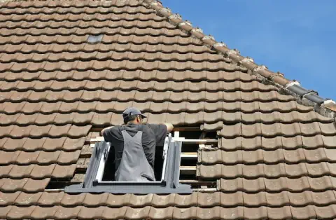Pose de velux - Cuts
